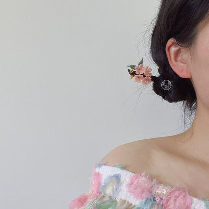 Blooming Blossom Hair Stick | Hanfu Hair Accessory