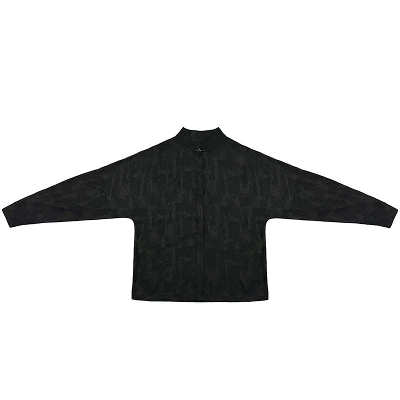 Ming Dynasty Modern Hanfu Long Sleeve Top and Mamian Skirt - Sparkling Jade 好多翠