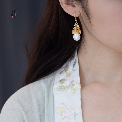Princess of Tang Antique Earrings | Hanfu Jewelry