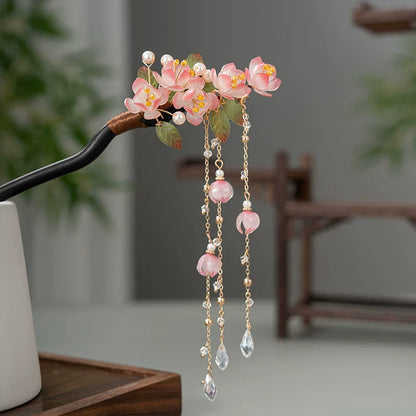 Falling Petals Hair Stick | Traditional Chinese Hair Accessory