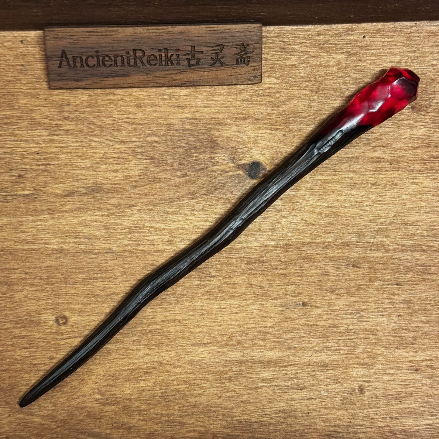 Flame Scepter Hair Stick | Ancient Chinese Hair Accessory