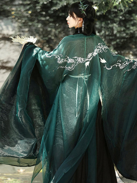 Wei Jin Dynasty Men and Women Hanfu Robe | Star River 水揽星河