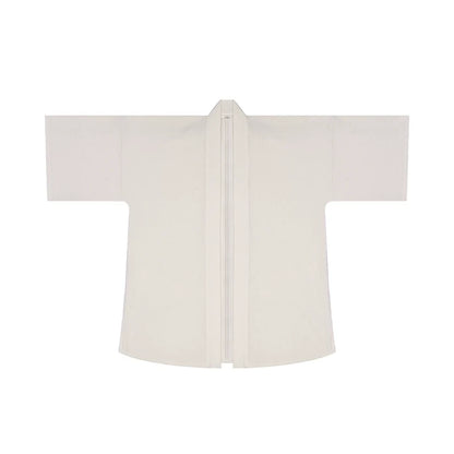 Song Dynasty Modern Hanfu Set with Winged Sleeve Top and Spiral Skirt - Wood Hibiscus 木芙蓉 (Preorder)