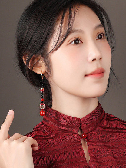 Little Scarlet Fish Earrings | Cheongsam Jewelry