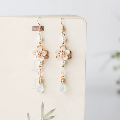 Spring Floral Earrings | Hanfu Jewelry
