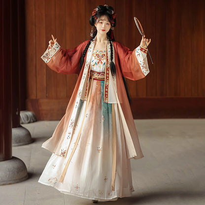 Jin Yudie 锦玉蝶 - Song Dynasty Style Qiyao Ruqun Hanfu