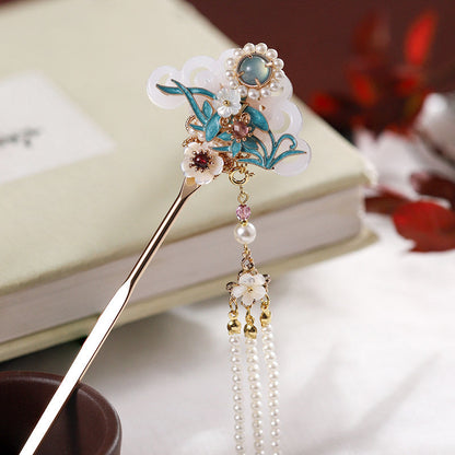 Falling Flowers Hair Stick | Traditional Chinese Hair Accessory