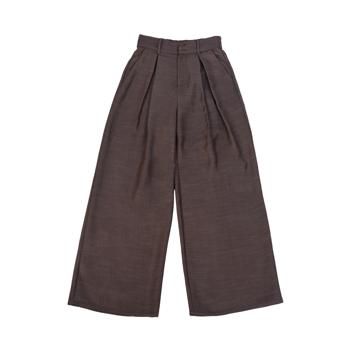 Chinese Sleeveless Robe with Cotton Linen Top & Wide Leg Pants | Southern French Holiday 南法假日