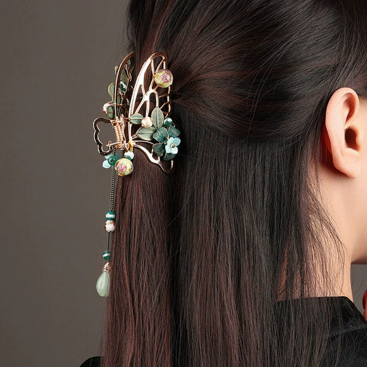 Hair Claw: Coral