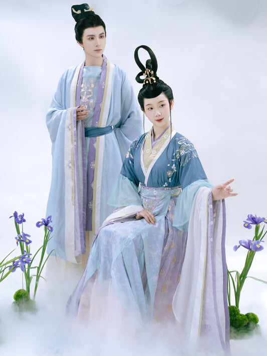 Wei Jin Dynasty Qiyao Ruqun Hanfu | Lady Xiang 湘夫人