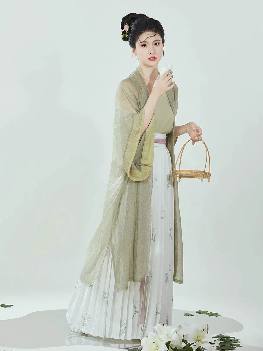 Song Dynasty Modern Hanfu - Bubble Tea 泡泡茶 (Preorder)