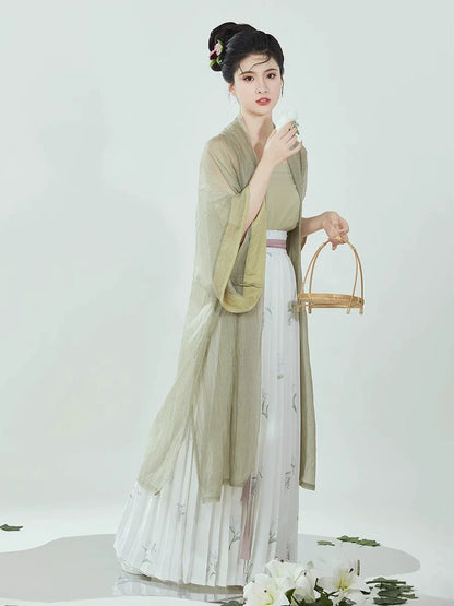 Song Dynasty Modern Hanfu - Bubble Tea 泡泡茶 (Preorder)