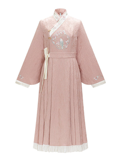 New Chinese Style Spring Dress - A Bite of Peach 一口桃叽 (Preorder)