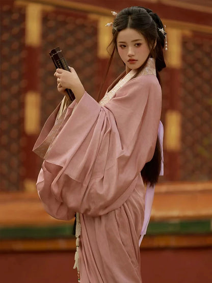 Cherry - Warring States and Han Dynasty Straight Hem Robe