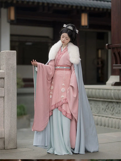 Wei Jin Dynasty Qiyao Ruqun Hanfu | Xiaoyu 小玉