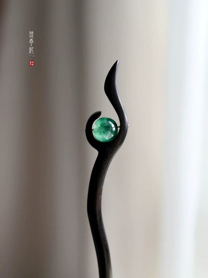 Swirl Hair Stick | Ancient Chinese Hair Accessory