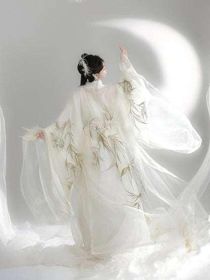 Wei Jin Dynasty Qiyao Ruqun Hanfu | Zhaozhao 昭昭