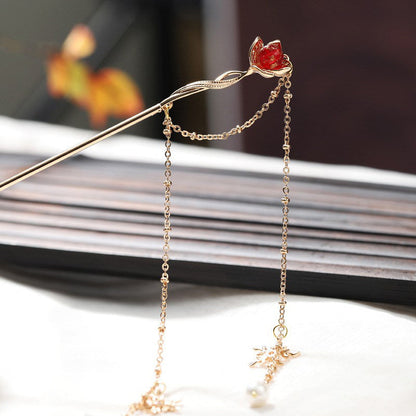 Manshu Hair Stick | Hanfu Hair Accessory