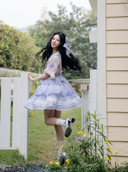 New Chinese Style Fairy Summer Blouse and Dress - The Sound of Berry Bells 莓铃之声