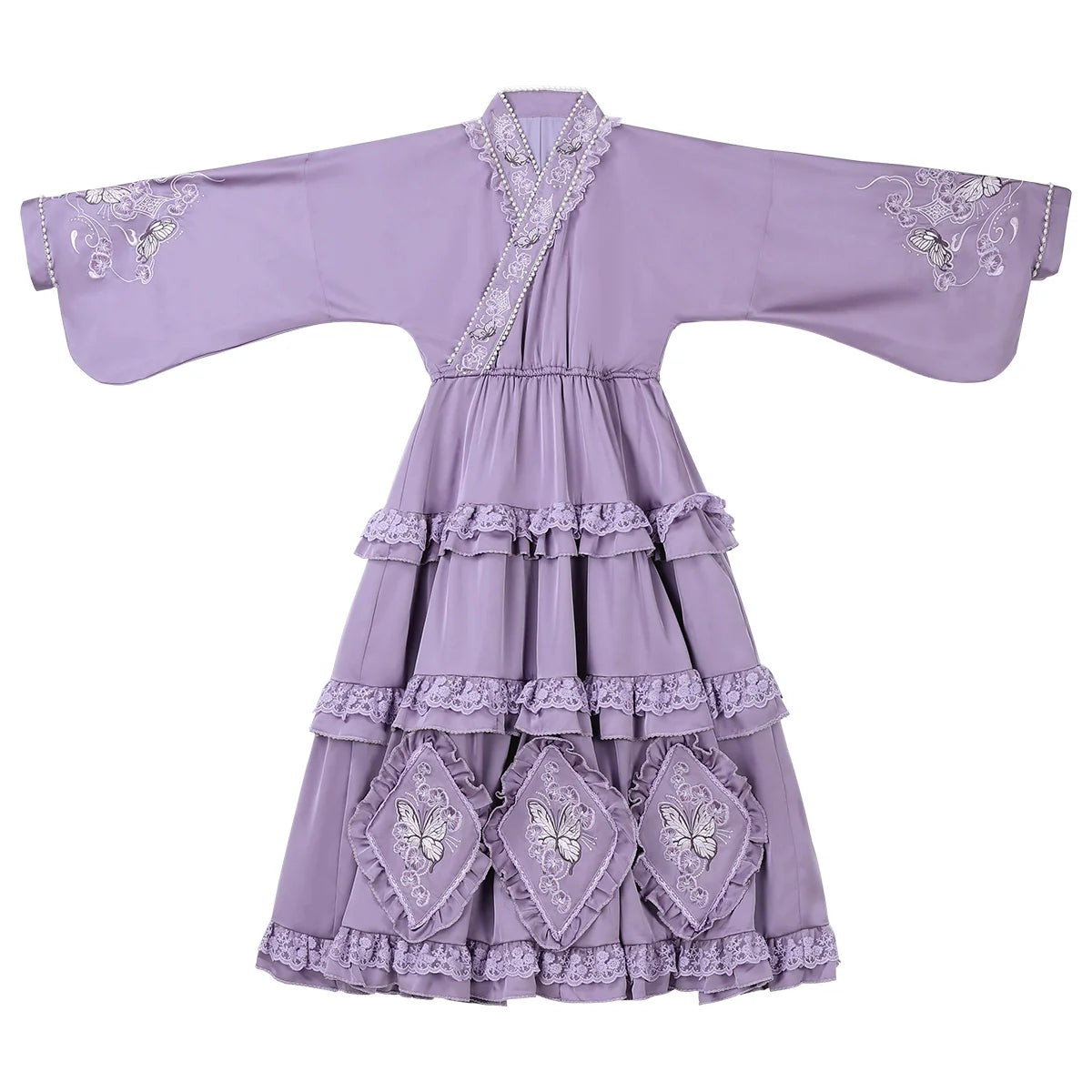 Qi Lolita Dress | Orchid Garden