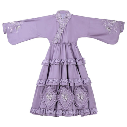 Qi Lolita Dress | Orchid Garden