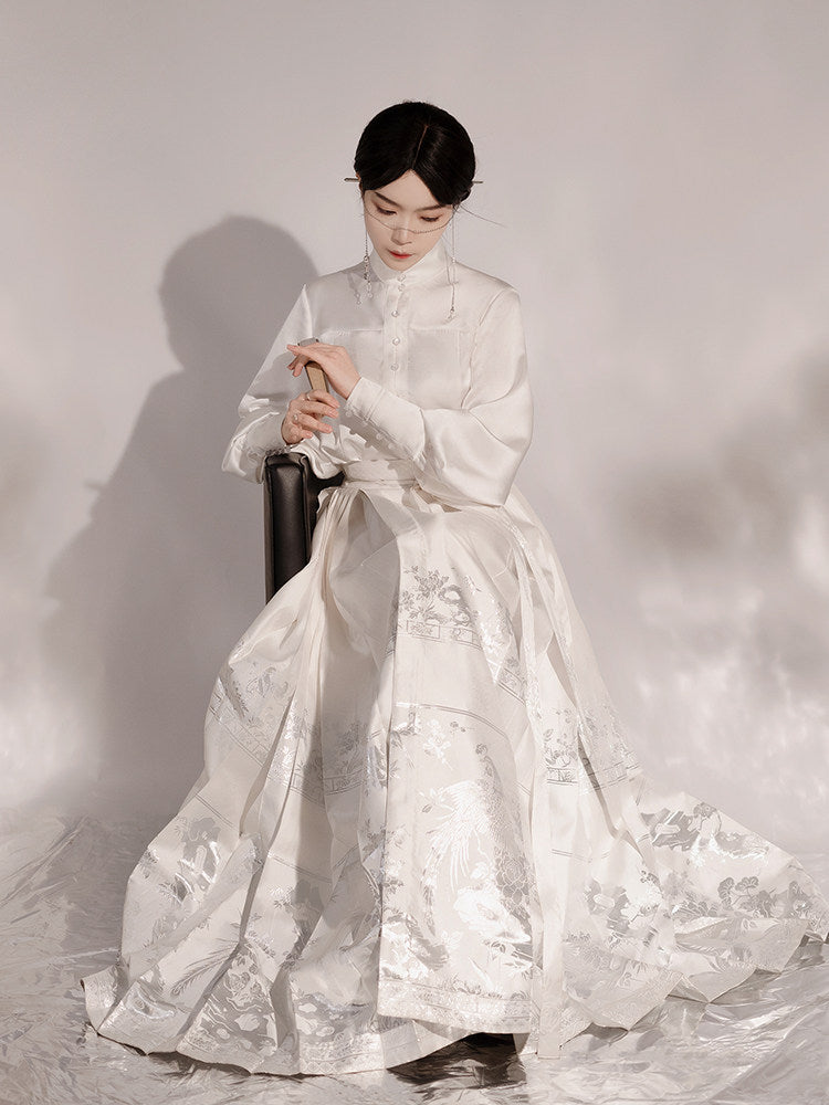 Ming Dynasty Modern Hanfu and Mamianqun - Chasing the Light 逐光