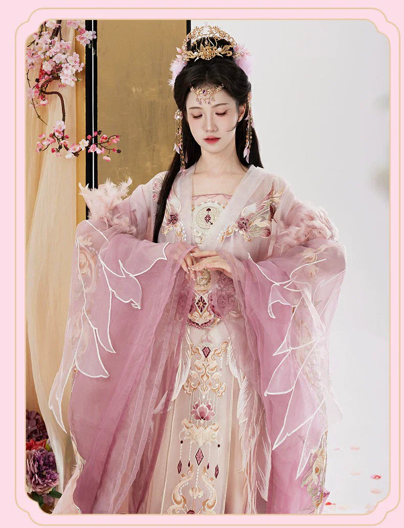 Wei Jin Dynasty Qiyao Ruqun Hanfu | Fuling 芙翎