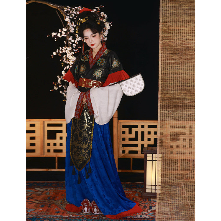 Wei Jin Dynasty Qiyao Ruqun Hanfu | Floating Lights 浮光