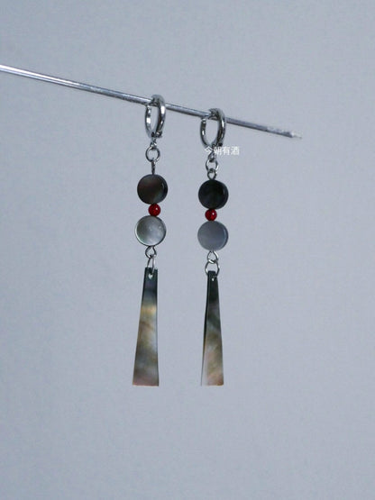 Moon Is White Earrings | Hanfu Jewelry