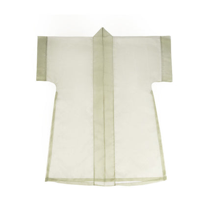 Song Dynasty Modern Hanfu Changgan Temple Beizi with Pleated Green Skirt - Bu Ruan 不染 (Preorder)