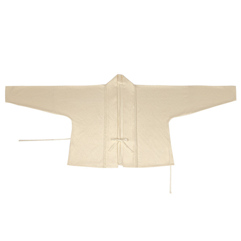 Song Dynasty Modern Hanfu Ginkgo Embroidery Autumn and Winter Jacket and Spiral Skirt - Yiyeqiu 一叶秋 (Preorder)
