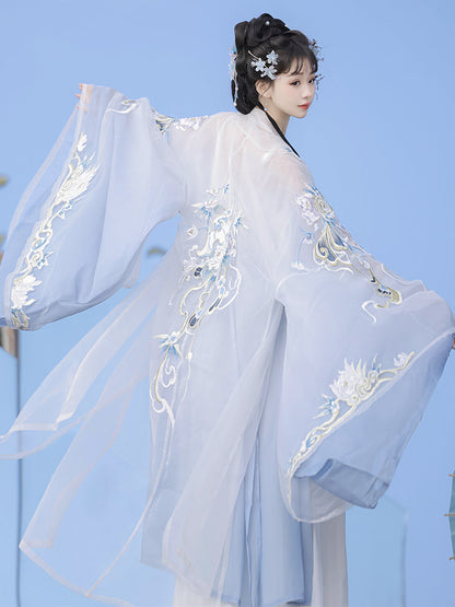 Canghai 沧海 - Song Dynasty Style Qiyao Ruqun Hanfu