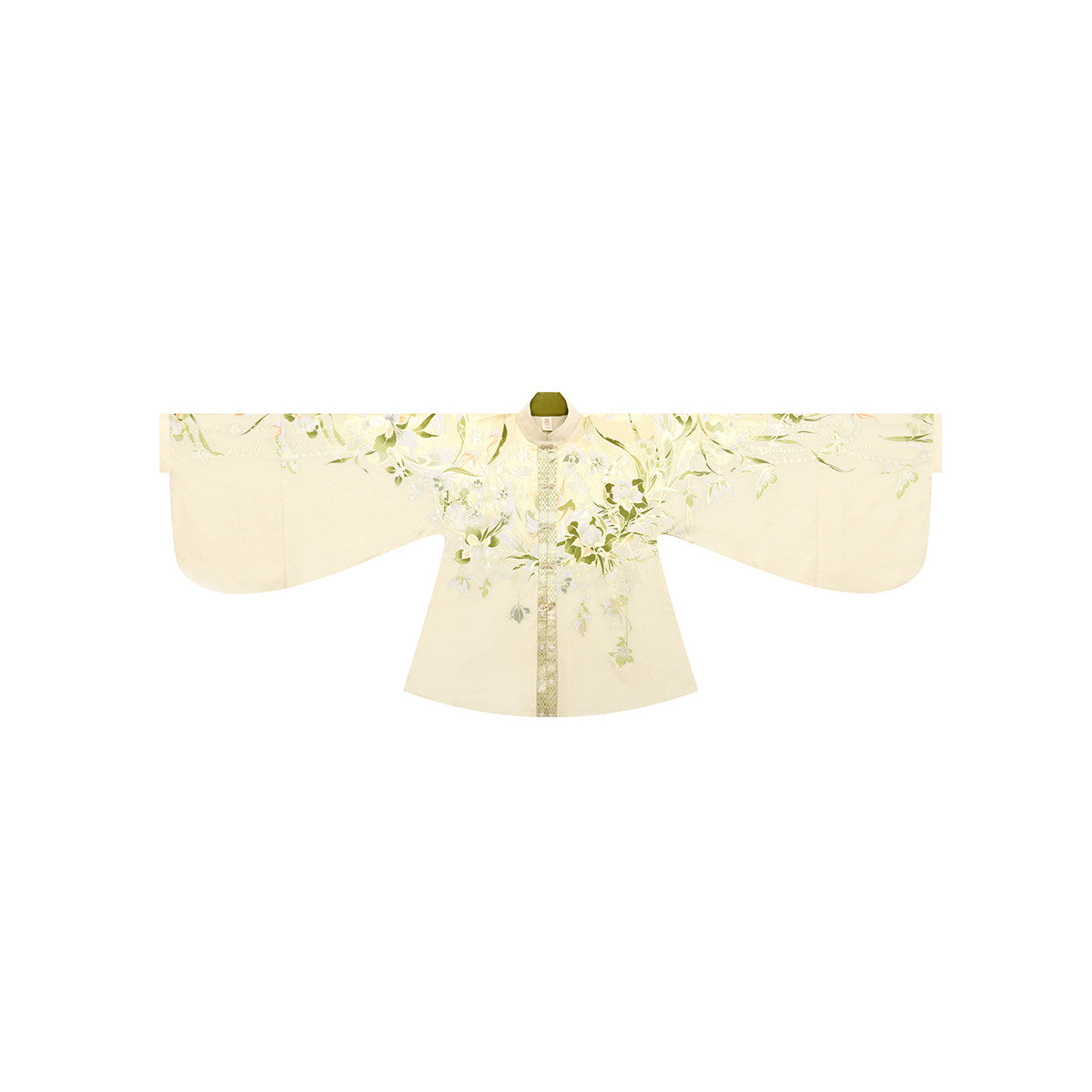 Ming Dynasty Golden Moonlight Pipa Sleeve Top & Mamianqun | Music under the Moon 月下弦音