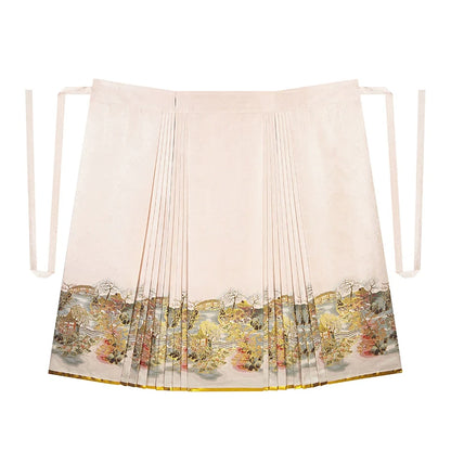 Chinese Blouse & Mamian Skirt Outfit | Nanpu 南浦