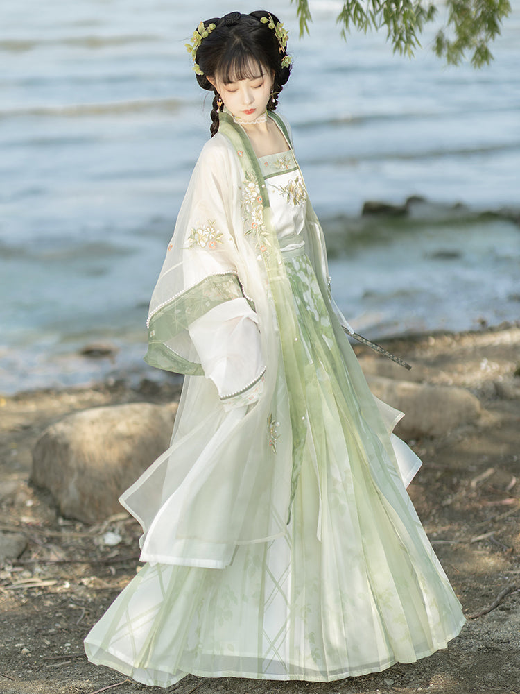 Zephyr - Song Dynasty Style Qiyao Ruqun Hanfu