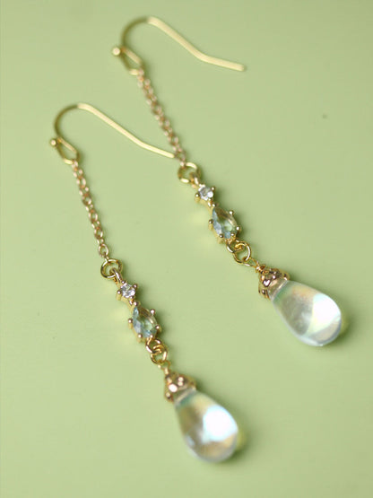 Crystal Drop Earrings | Hanfu Jewelry