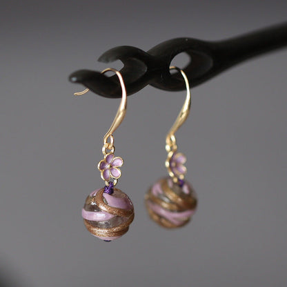 Floral Swirl Earrings | Hanfu Jewelry