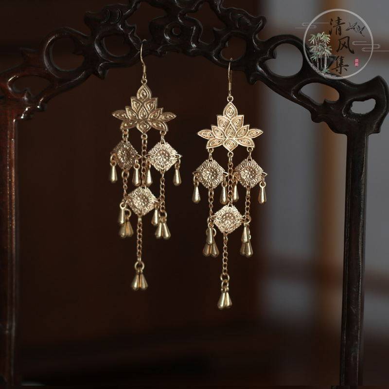 Ancient Palace Antique Earrings | Hanfu Jewelry