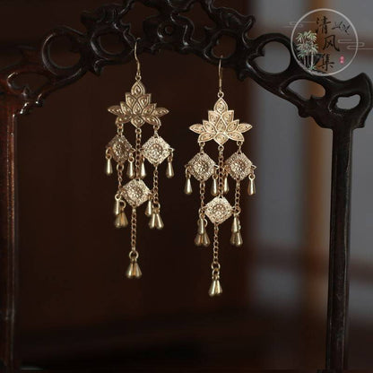 Ancient Palace Antique Earrings | Hanfu Jewelry