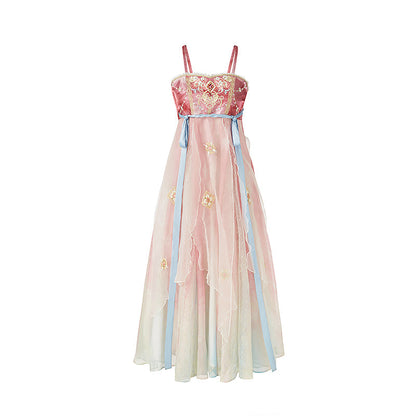 Spring Banquet 春日宴 - Tang Dynasty Style Hanfu Dress Heziqun