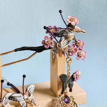 Mythic Butterfly Tassel Hair Stick | Ancient Chinese Hair Accessory