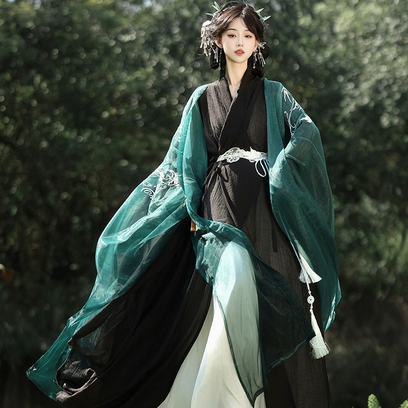 Wei Jin Dynasty Men and Women Hanfu Robe | Star River 水揽星河