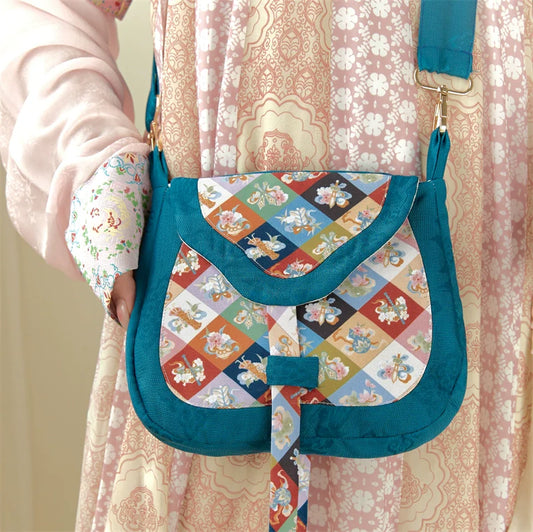 Paddy Field Crossbody Merchant Bag for Women