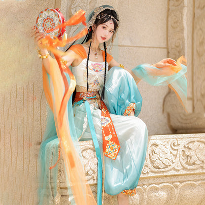 On The Run 在逃公举 - Dunhuang Fairies Feitian Tang Dynasty Costume