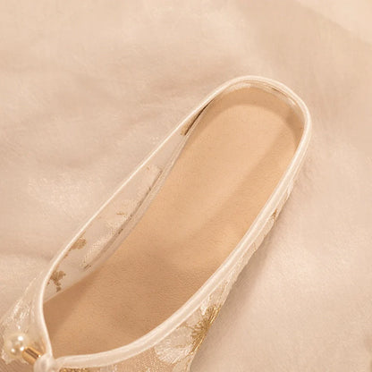 Vanessa - Sheer Slip-On Shoes for Cheongsam