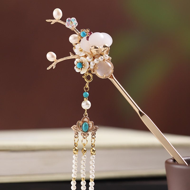 Years of Blossoms Hair Stick | Traditional Chinese Hair Accessory