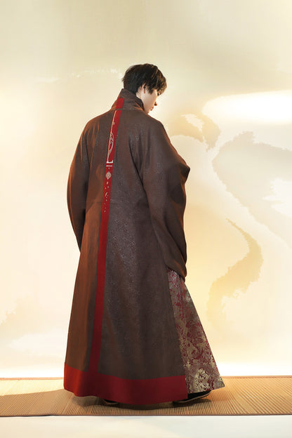 Tianyao | Ming Dynasty Cloak and Taoist Robe Hanfu Set