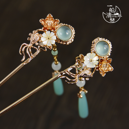 Koi Hair Stick | Ancient Chinese Hair Accessory