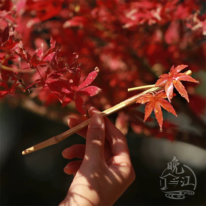 Maple Hair Stick | Ancient Chinese Hair Accessory