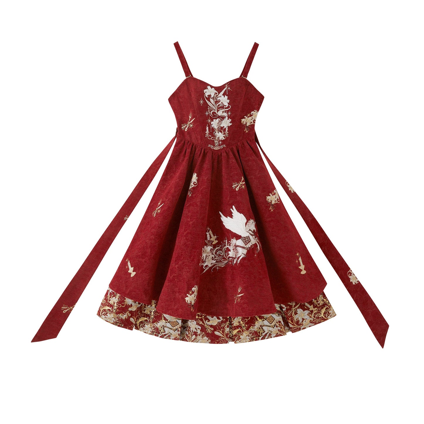 Neo Chinese New Year Cloak & Dress | Candlelight Dinner